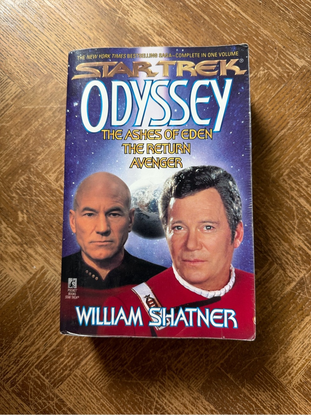 Star Trek Odyssey Paperback Book